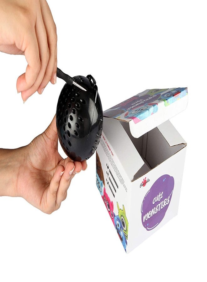 KittuPet لعبة كيتوبيت الإلكترونية التفاعلية للكلاب، كرة قفز وضحك تصدر أصواتًا، لعبة جرو قطيفة على شكل وحش، تصدر صريرًا واهتزازًا، لعبة آمنة للحيوانات الأليفة من الكلاب والقطط - Image 5